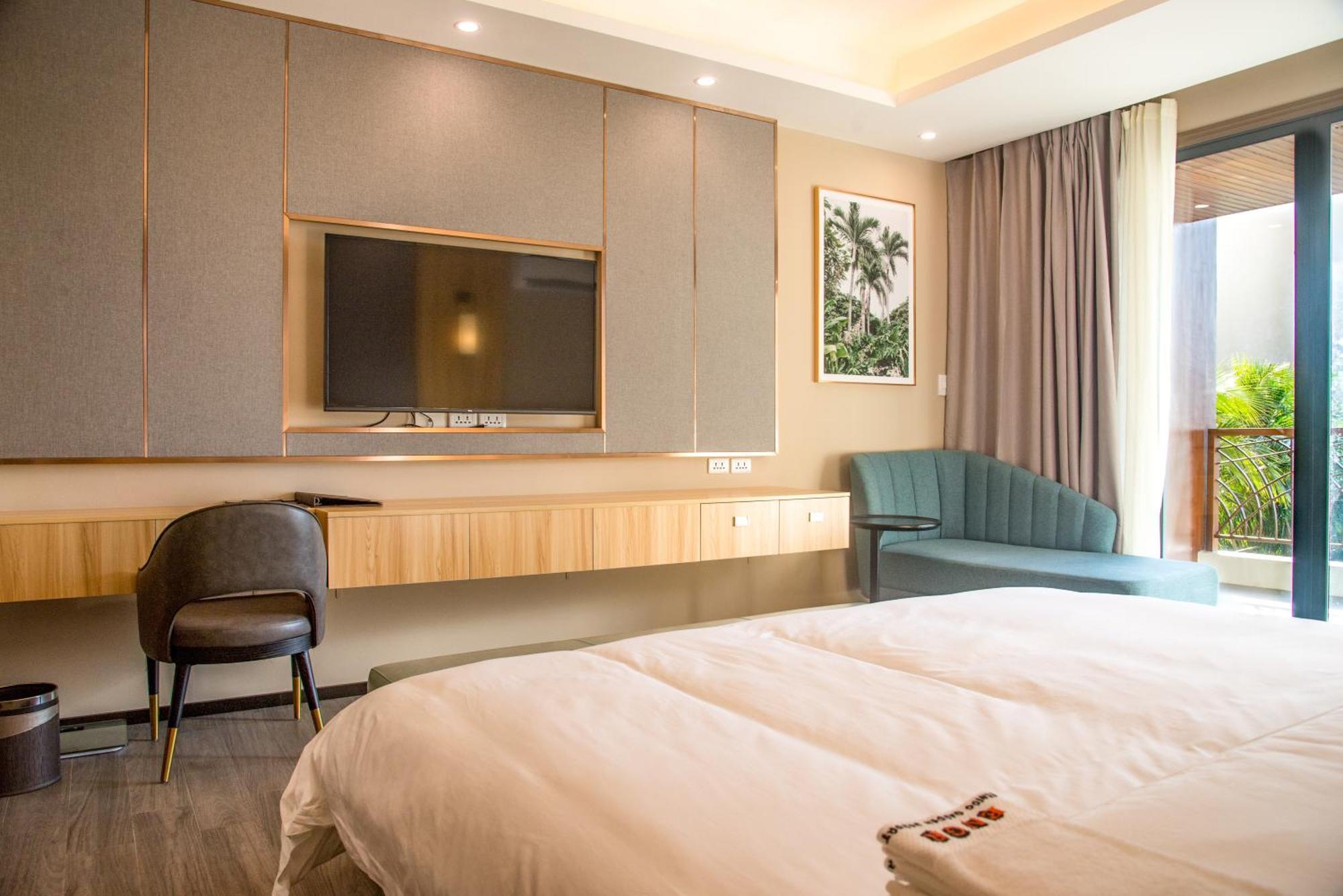 Chambre Lit King-Size avec Balcon