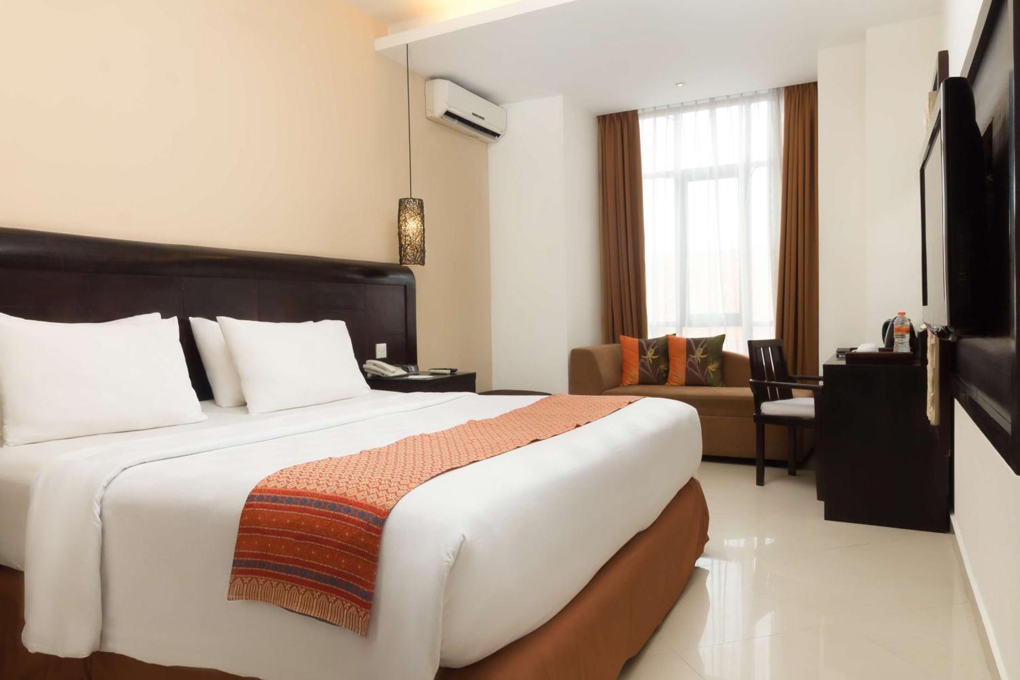 Superior Zimmer mit Kingsize-Bett und Stadtblick - Nichtraucher