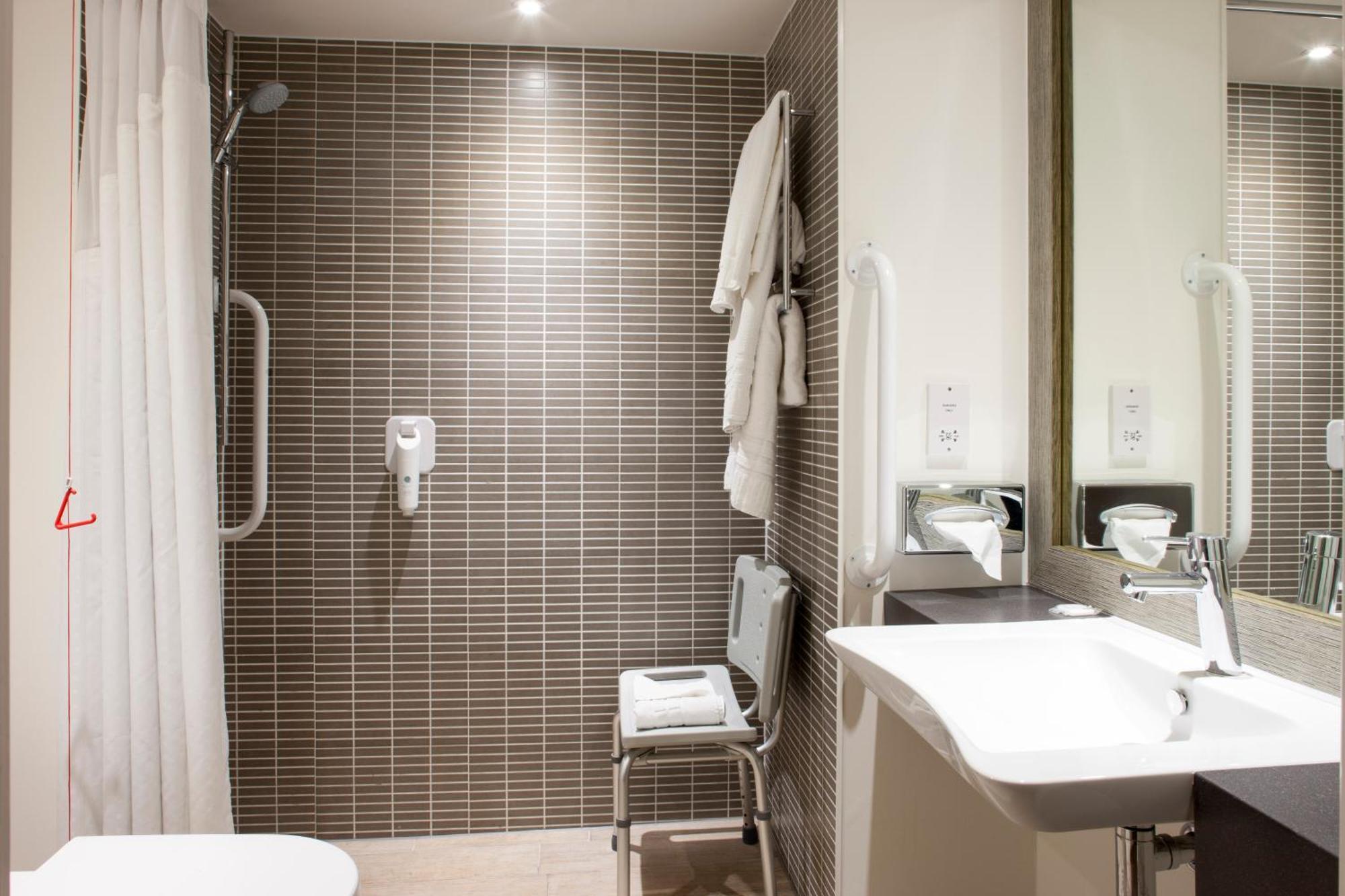 Standard Double Room Two Double Beds Disability Access