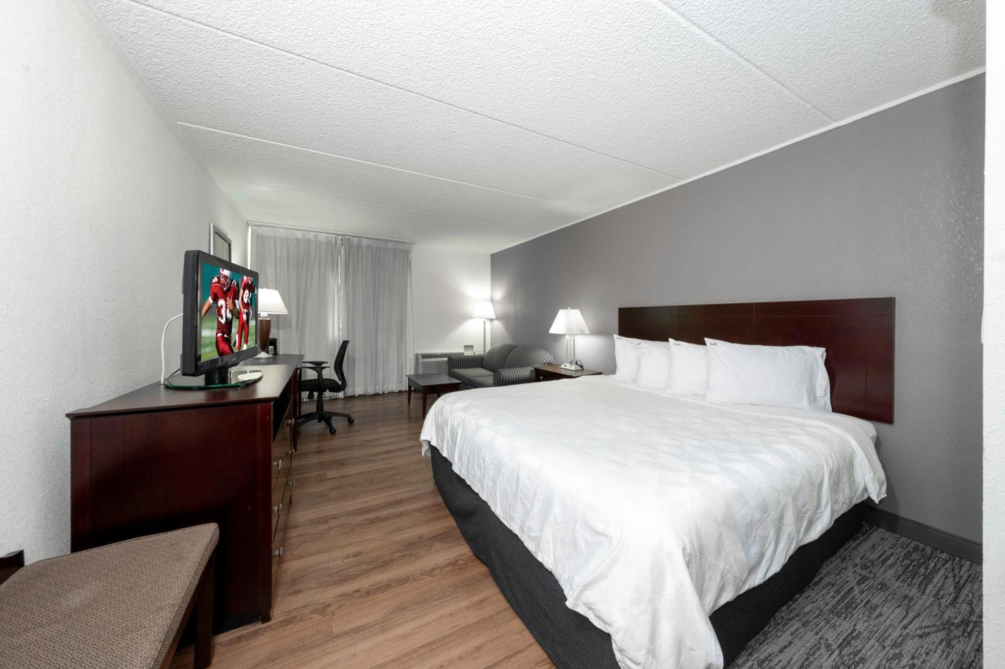 Deluxe King Room Disability Access or Roll Shower Smoke