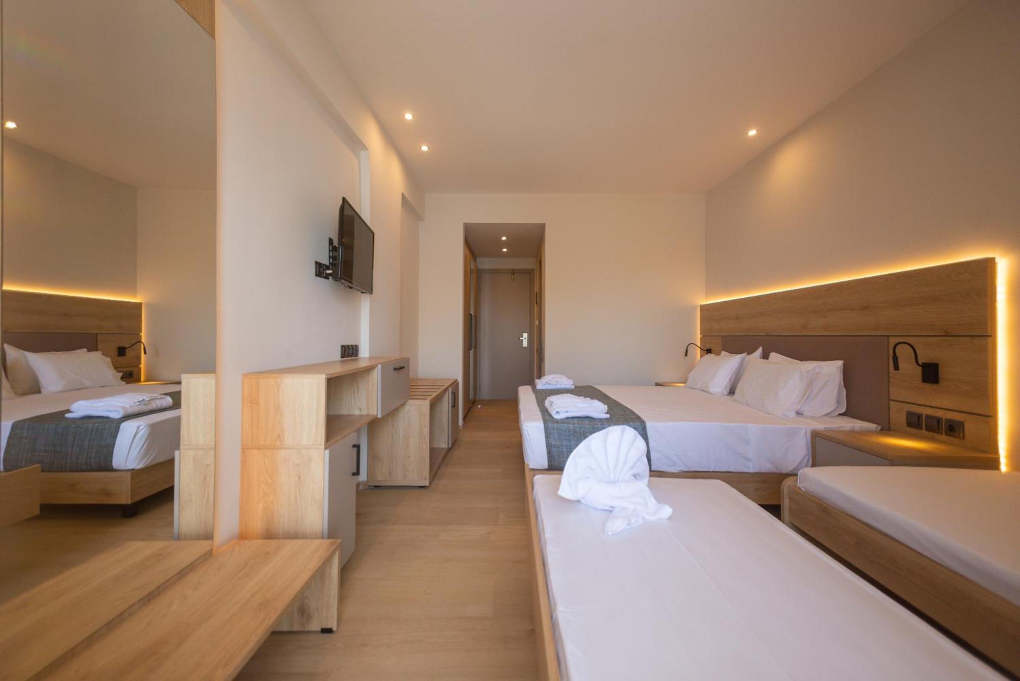 Deluxe Doppel-/Zweibettzimmer mit Meerblick