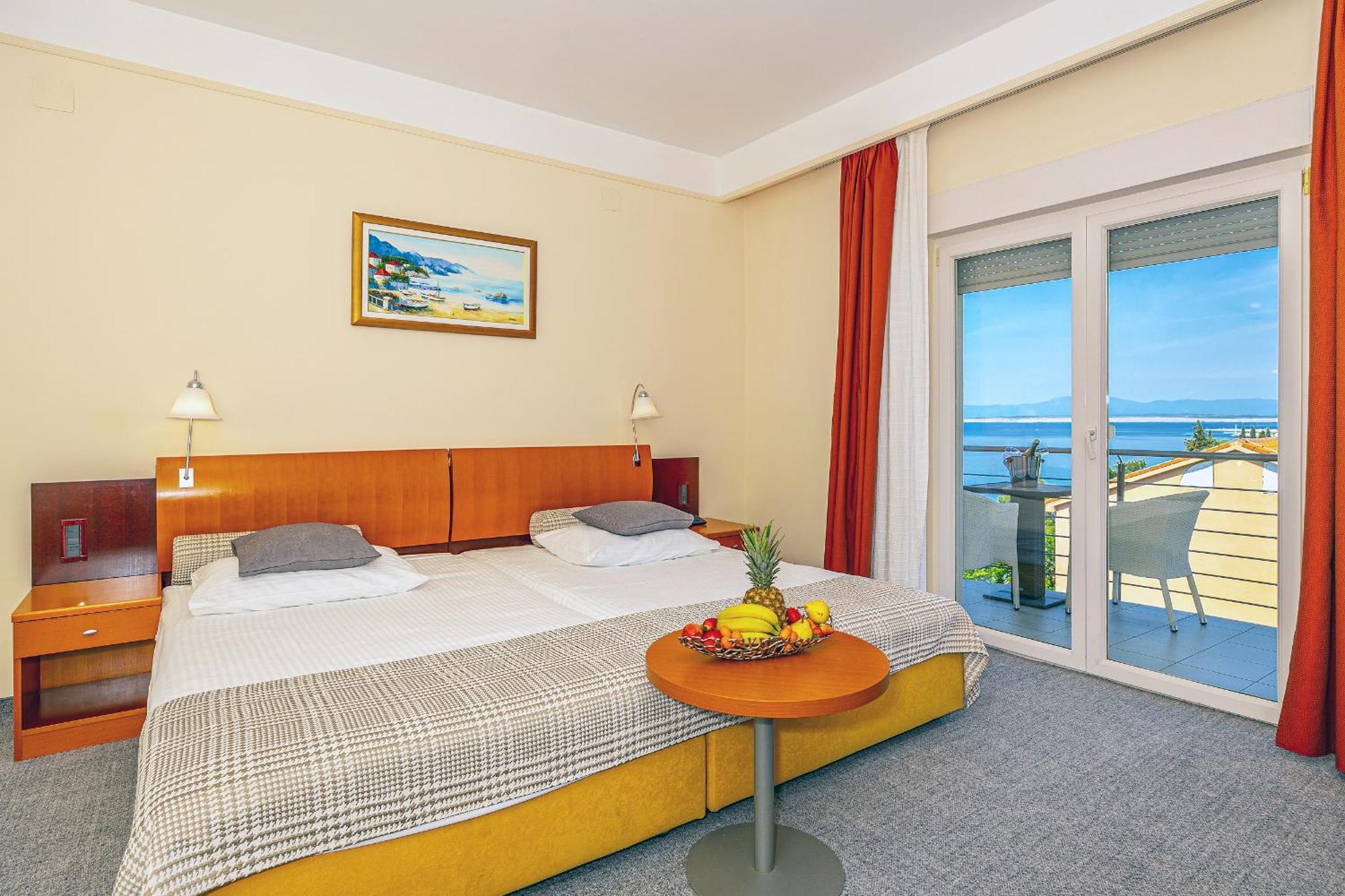 Double or Twin Room Balcony Side Sea View