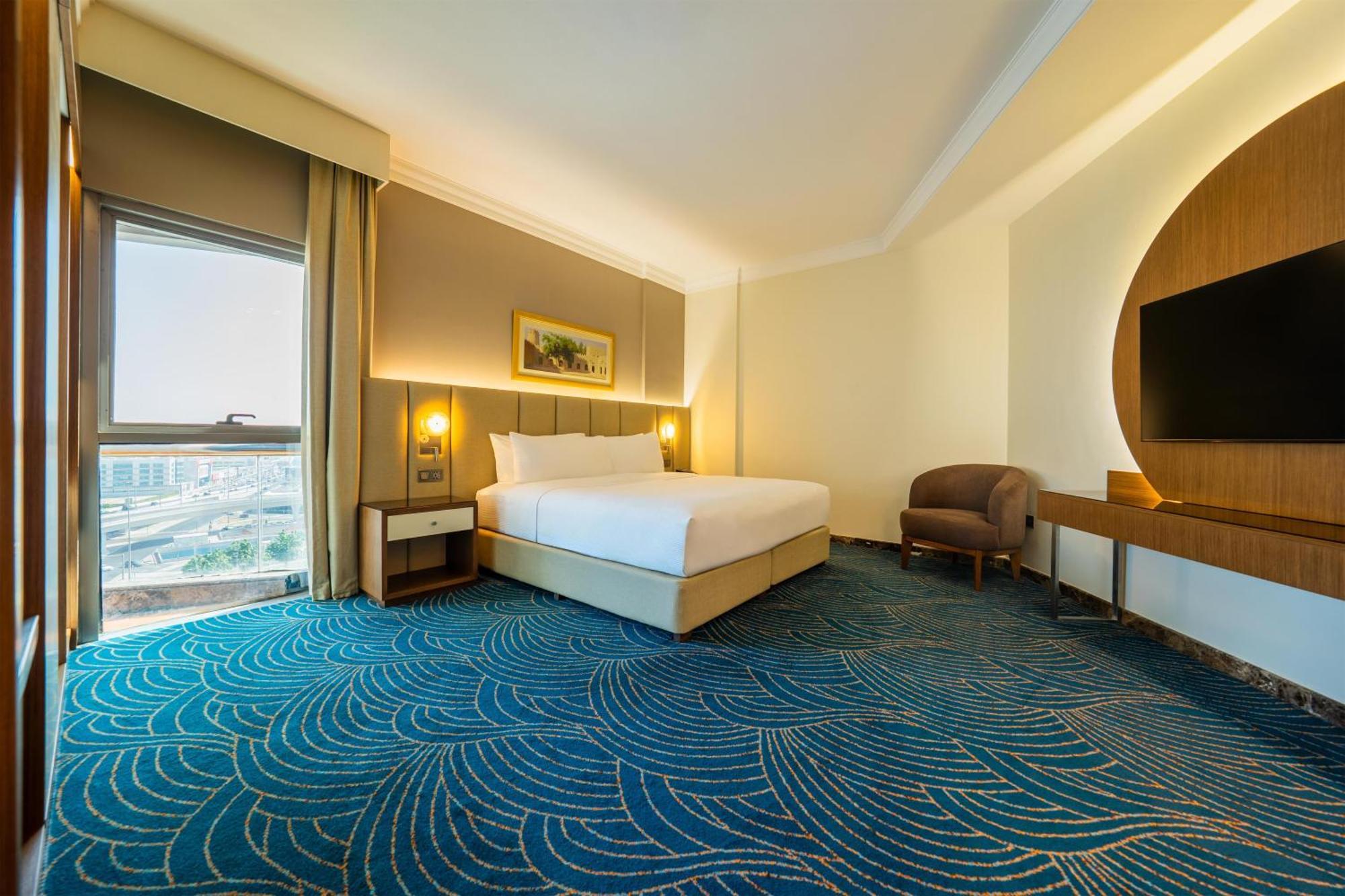 Suite King con 1 Camera da Letto e Balcone