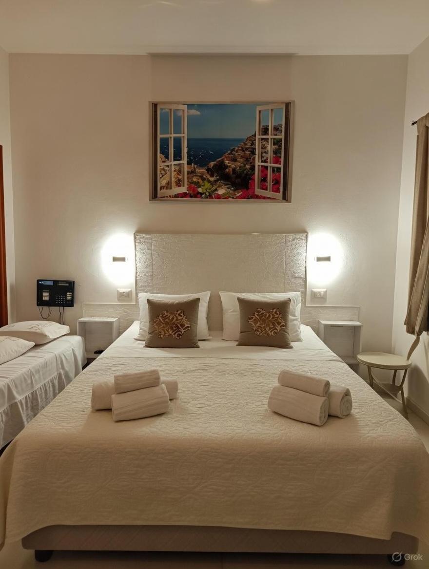 Chambre Double ou Lits Jumeaux avec Salle de Bains Privative Externe