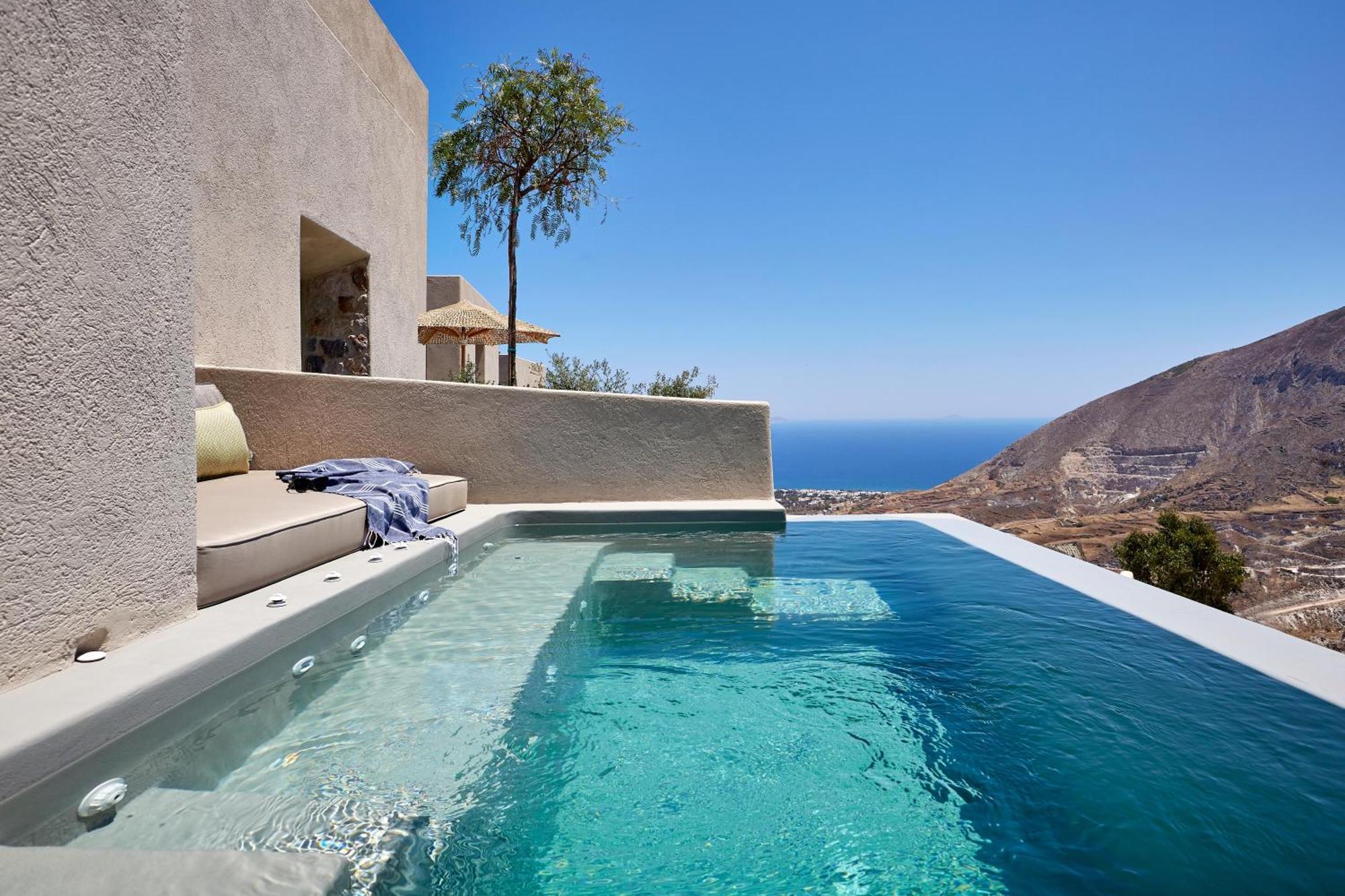 Suite Supérieure avec Petite Piscine - Vue sur Mer