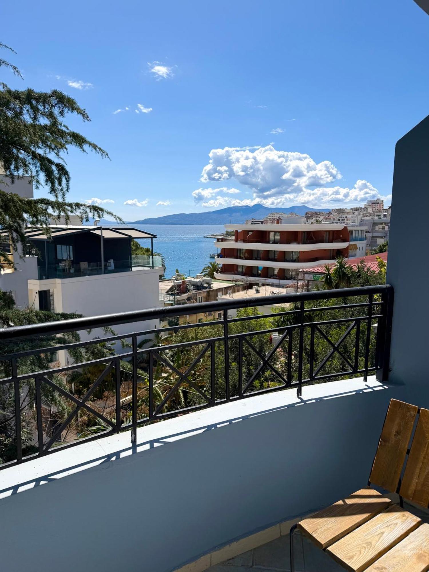 Deluxe Double Room Balcony Partial Sea View