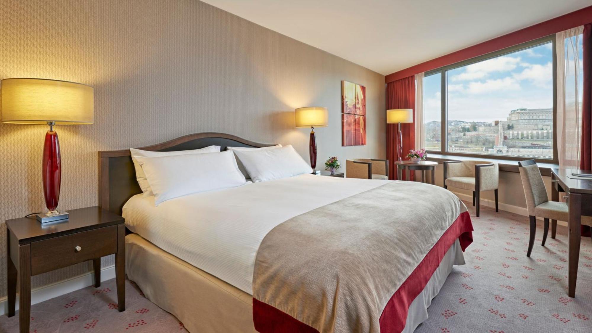 Quarto Premium com Cama Queen-size e Vista do Rio - Último Piso