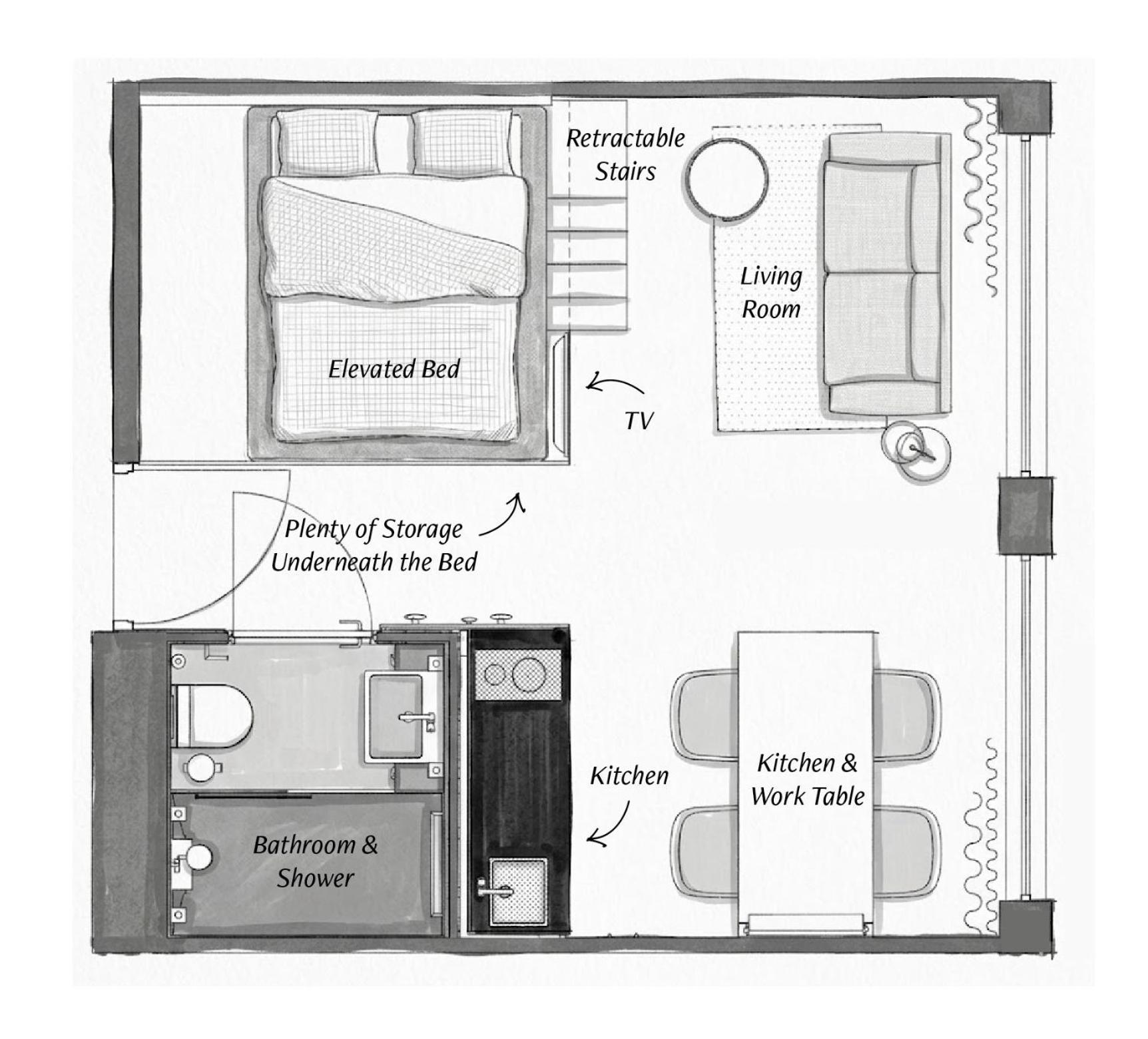 Zoku Loft XL Streetview