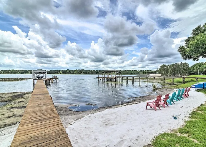 Florida Family Home W/ Dock On Saw Mill Lake!