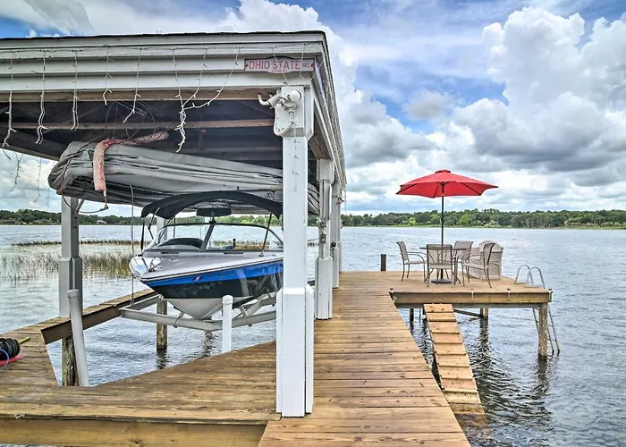 Florida Family Home W/ Dock On Saw Mill Lake!