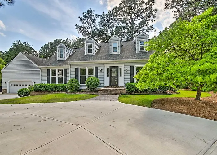 Peaceful Southern Pines Home W/ Pool + Yard!