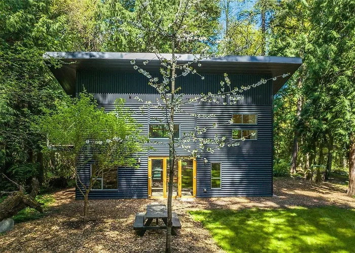 Guemes Island Road Modern Home