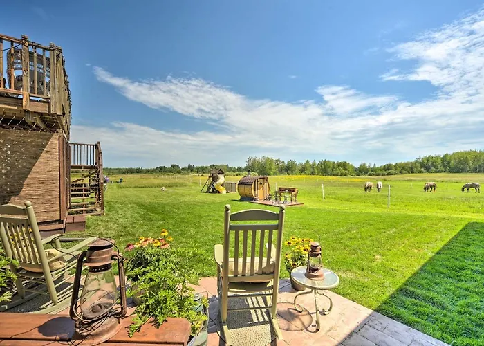 Duluth Studio W/ Sauna On Working Horse Farm!