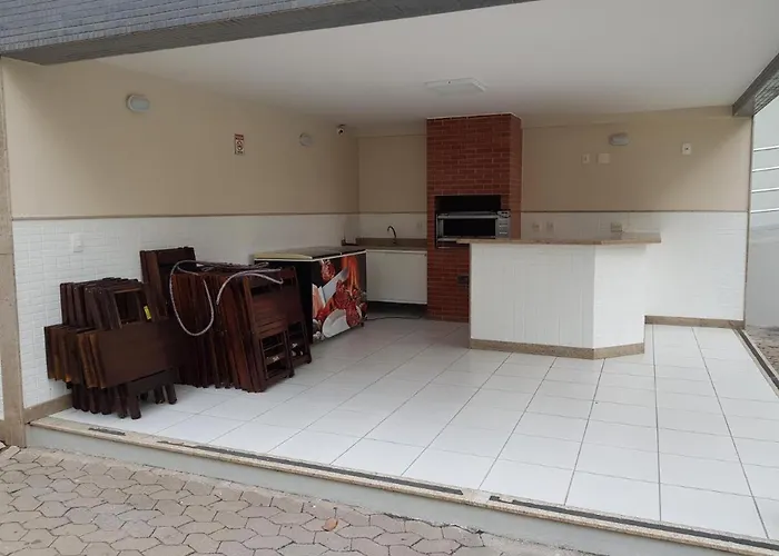 Flat no la residence com acesso a clube