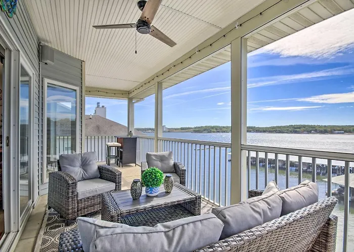 Lake Views & Boat Slip: Lake Ozark Condo!