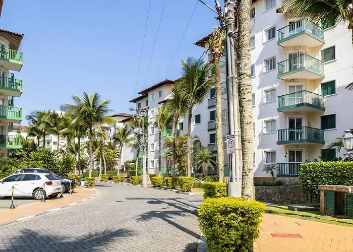 RIVIERA DE SÃO LOURENÇO - CONDO ACQUA A 0,5 MINUTO DA PRAIA - estilo resort! Apto com ar condicionado e wifi