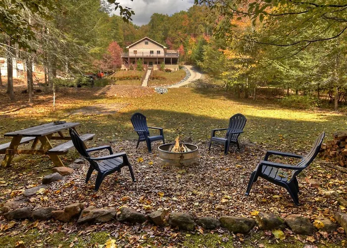 The Chariot - Creek Front With Hottub, Fire Pits, Billiards, Ev Charger - Sandalwood Stays