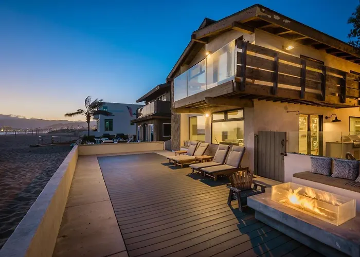 Luxury Modern Designer Beach House On Sand W/ Pool