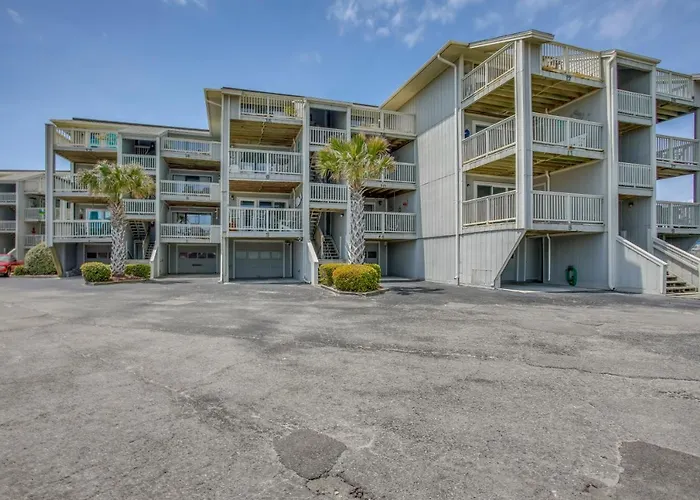 Ocean-View Balcony: Carolina Beach Condo!