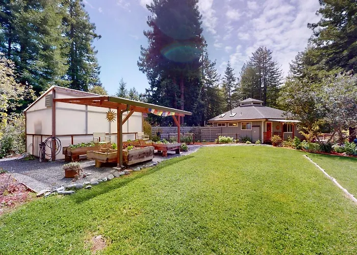Mendocino Cozy Cabin-Large Patio Grill & Garden