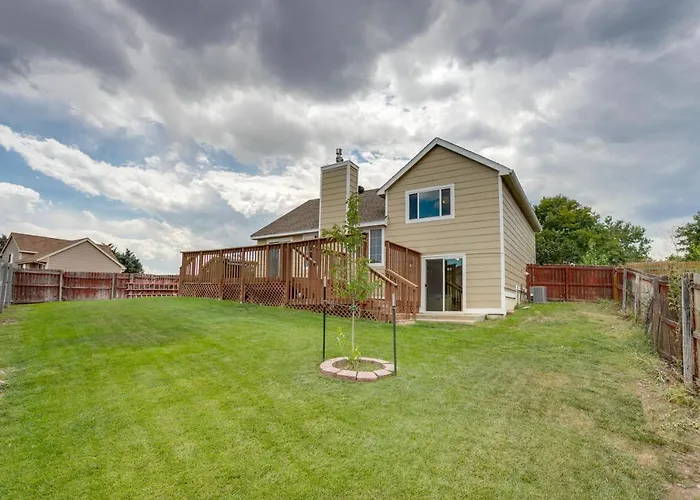 Grill, Fireplace & Fenced-In Yard: Thornton Home!