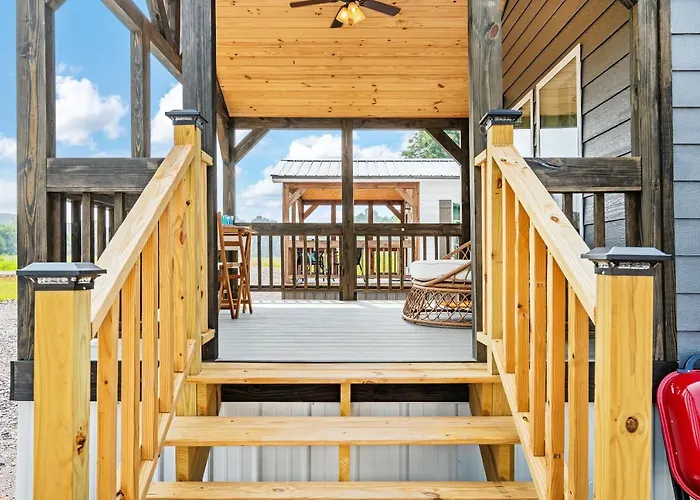 5 Cozy Casita Lux Tiny House, Firepit, 5 Mins To Downtown Guntersville