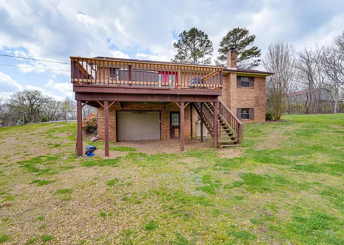 Furnished Deck & Fire Pit: Greeneville Home!