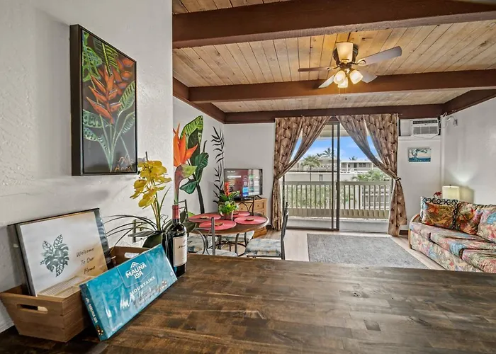 Tropical Paradise, Relaxing 1Br Condo Near Magic Sands Beach