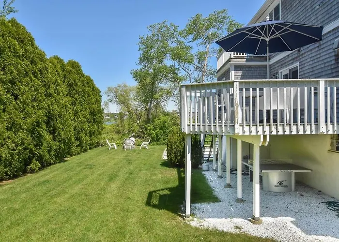 Steps To Oyster Pond Private Dock!