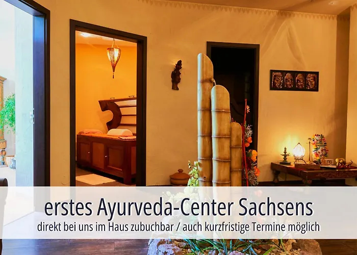 Hotel Am Kurhaus Mit Erstem Ayurveda Center Sachsens - Direkt Am Gesundheitsbad Actinon & Kurpark