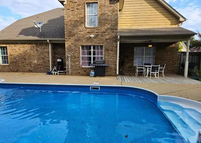 Spacious, State Line, Private Pool With King Beds
