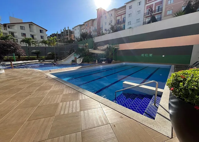 Flat 405 - Condomínio Veredas do Rio Quente - Diferenciado com ar na sala e no quarto
