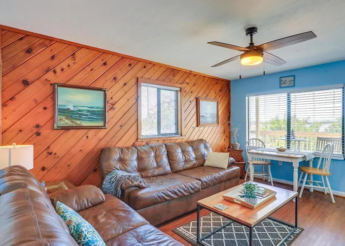 Waterfront Duplex W/ Dock & Views: Near Town!