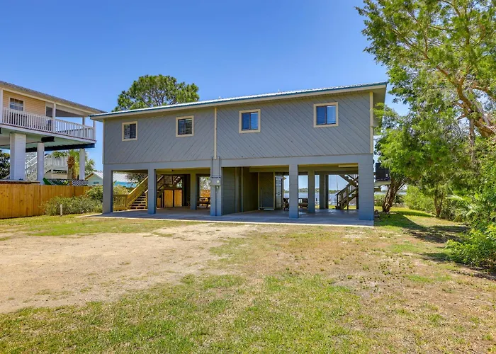 Waterfront Duplex W/ Dock & Views: Near Town!
