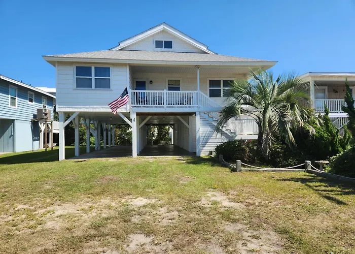 Spacious Beach House Steps To Sand