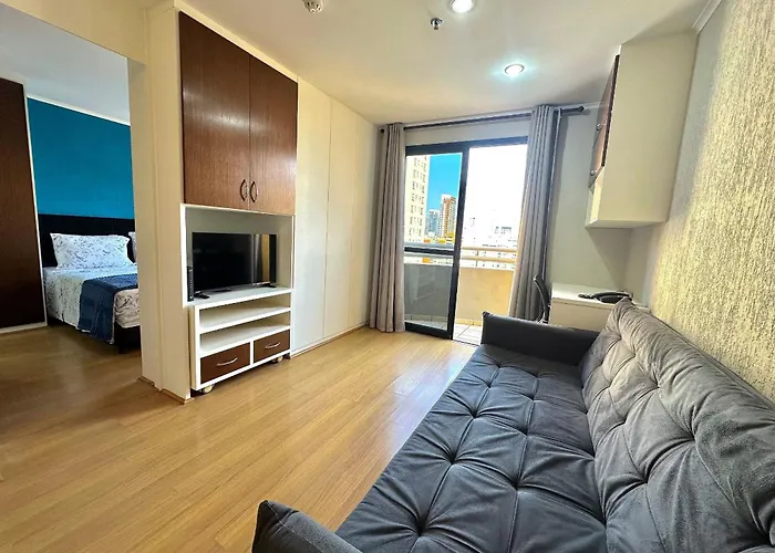 Flat Itaim Bibi Reformado C Ar Condicionado Uh2702 Apartamento São Paulo