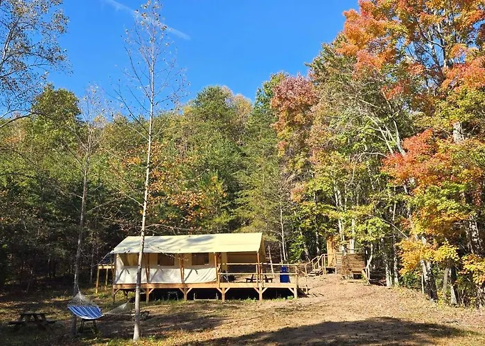 Charming Enclave Luxury Tent In The Woods Tent 3 Bambi'S Playground