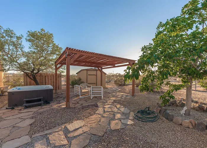 Hot Tub Stargazing From Your Private Desert Oasis