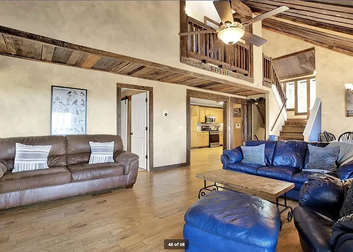 Birds Eye Cabin - Sunset & Starry Retreat Pet Friendly W Private Hottub, Fire Pit And Game Room