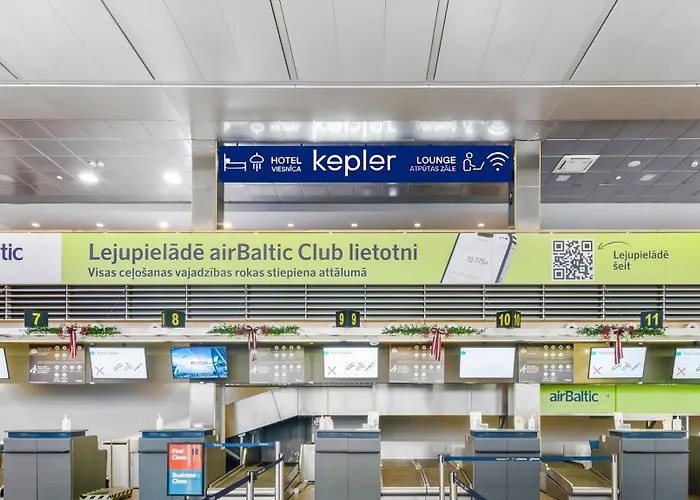 Kepler Club Riga Airport Hotel - Landside Public Area