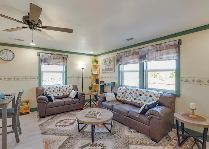 Near Atv Trails: Carlsbad Apt W/ Shared Fire Pit