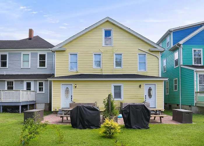 Bayside | 3Br Cape Charles Duplex, Walk To Park, Pet Friendly + Near Beach