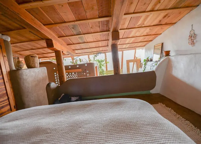 Peaceful Mt Top Earthship Retreat With Sauna & Views