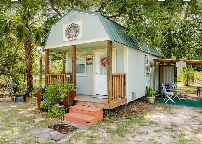 Tiny House Surrounded By Florida Farm Beauty