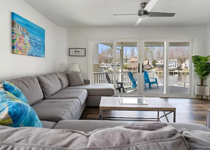 Heron Hideaway Canal-Front 3-Bedroom Home In Ocean Pines, Md, Near Ocean City Beaches