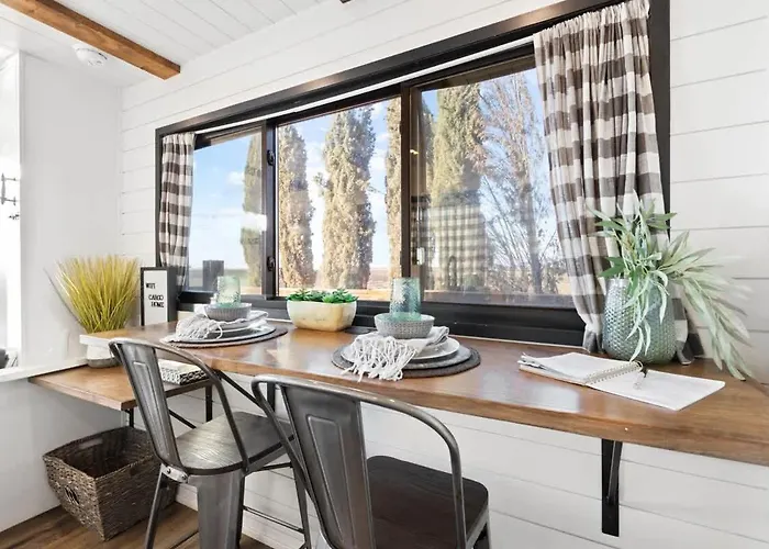 Rooftop Spa Tiny Cargo Home Farm Experience