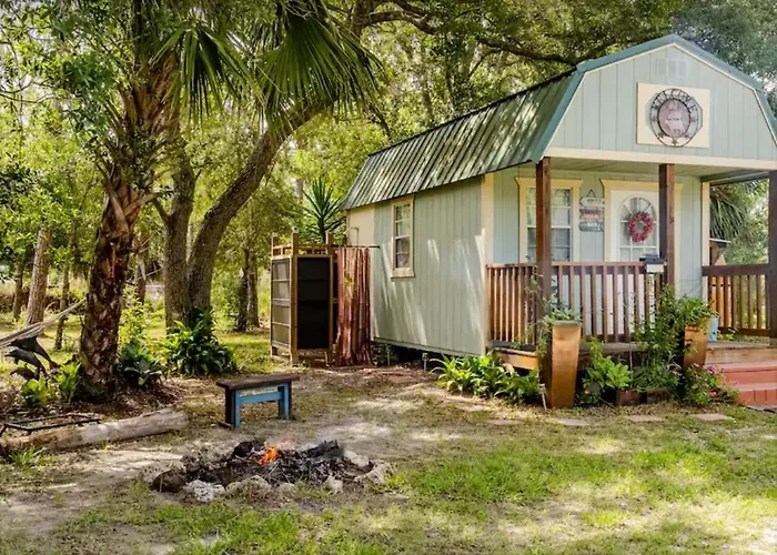 Tiny House Surrounded By Florida Farm Beauty