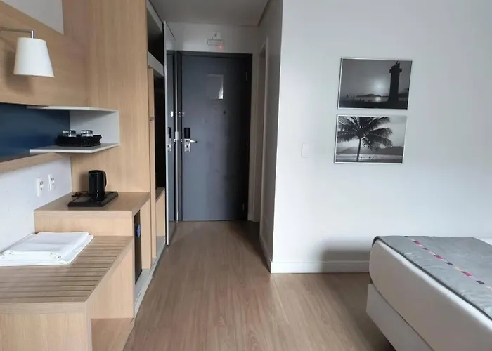 flat em Santos quadra da praia