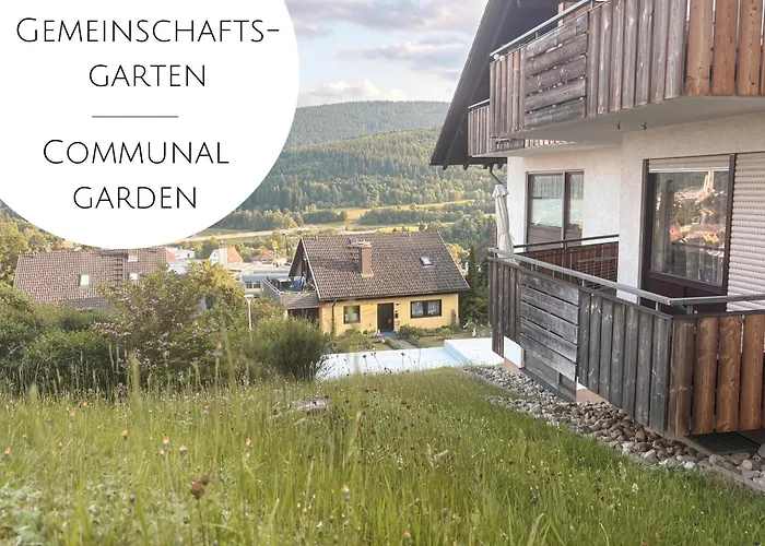 Balkon mit Schwarzwaldblick, Hunde frei, Tischfußball, Parkplatz, familienfreundlich