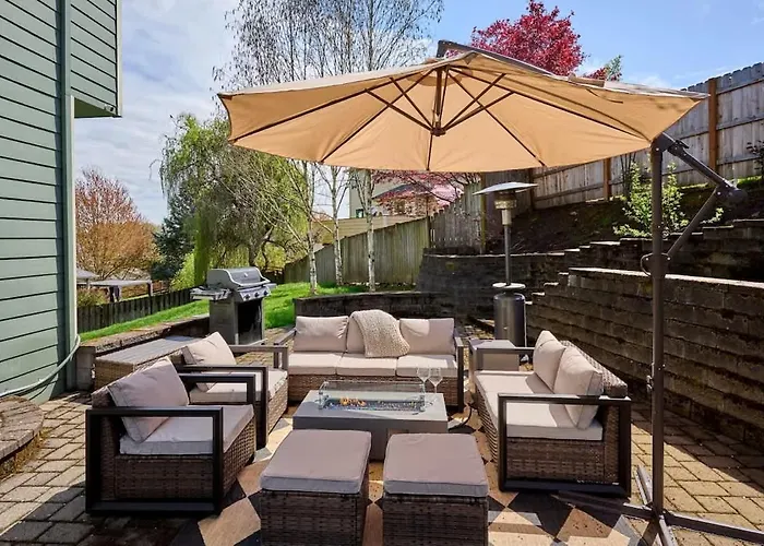 Villa With Hot Tub, Firepit And Game Room